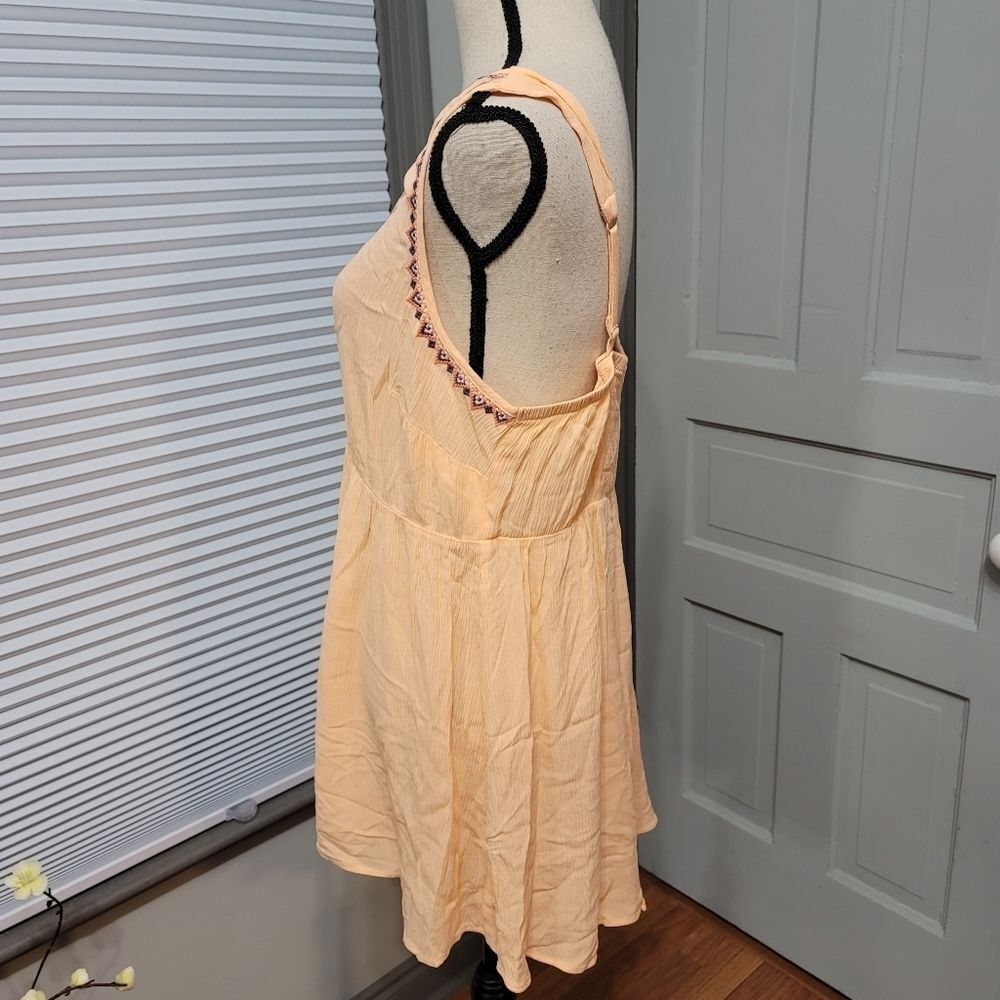 TORRIDāBabydoll Gauze Embroidered Tank - Picture 7 of 10